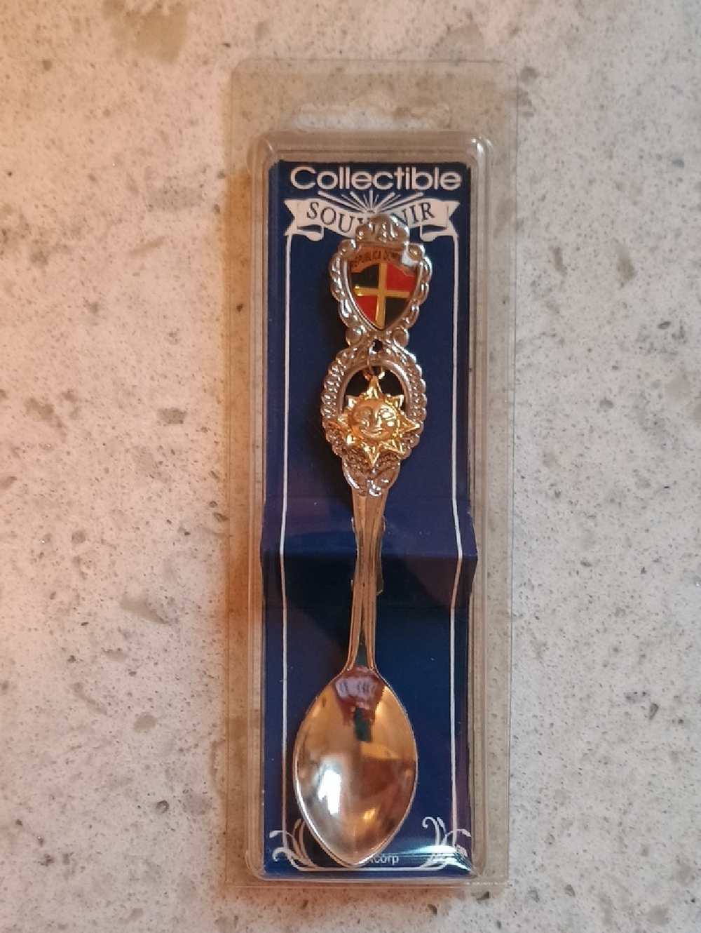 Vintage Dominican Republic Collectible Souvenir Spoon